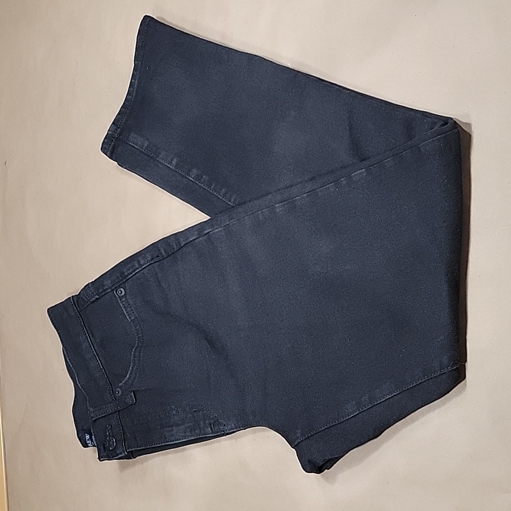 J. Crew Size 26 Essential Straight Jean, Black, Like New Condition.